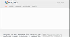 Desktop Screenshot of molymex.com.mx